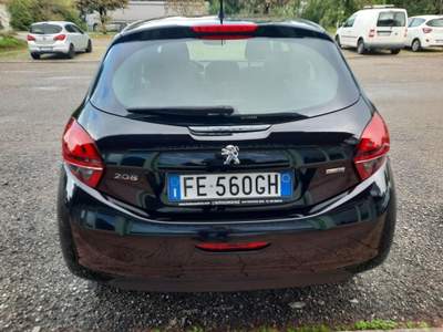 Peugeot 208 BlueHDi 75 5 porte Allure Nero usata San Prospero