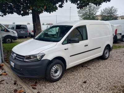 Volkswagen Caddy 1.4 TGI Furgone Business Maxi Bianco usata Ferrara