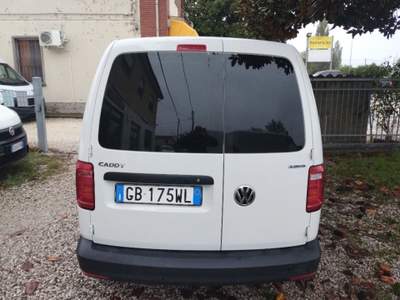 Volkswagen Caddy 1.4 TGI Furgone Business Maxi Bianco usata Ferrara