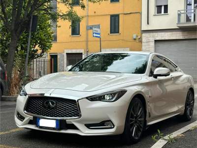 Infiniti Q60 3.0 Turbo CA AWD S Sport Tech Bianco usata Imola