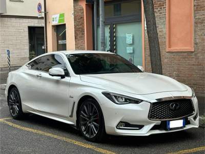 Infiniti Q60 3.0 Turbo CA AWD S Sport Tech Bianco usata Imola