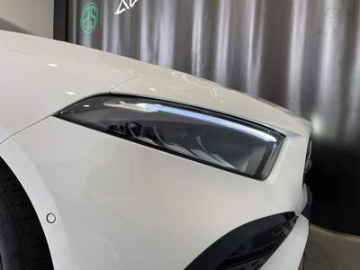Mercedes-Benz Classe A A 180 Automatic Premium AMG Line Bianco usata Leini