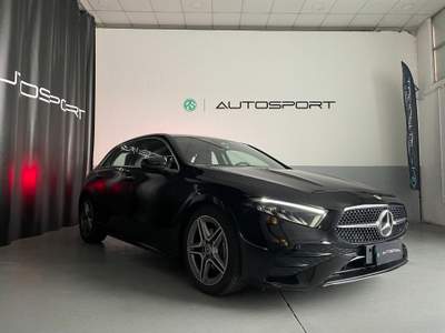 Mercedes-Benz Classe A A 200 Automatic Advanced Plus AMG Line Nero usata Leini