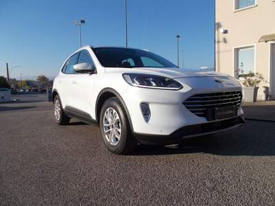 Ford Kuga 2.0 EcoBlue Hybrid 150 CV 2WD Titanium Business Bianco usata SAN VENDEMIANO