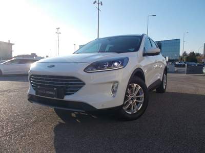 Ford Kuga 2.0 EcoBlue Hybrid 150 CV 2WD Titanium Business Bianco usata SAN VENDEMIANO
