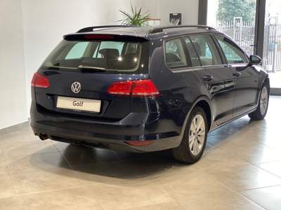 Volkswagen Golf TDI Var-Gancio Traino-EU6 Blu/Azzurro usata Troia