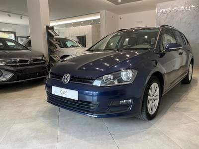 Volkswagen Golf TDI Var-Gancio Traino-EU6 Blu/Azzurro usata Troia