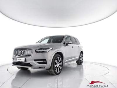 Volvo XC90 B5 AWD Mild hybrid Diesel Ultimate Bright 7 Sedili Argento usata Corciano