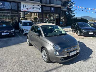 Fiat 500 C 1.2 Lounge AUTOMATICA SCONTO ROTTAMAZIONE Grigio usata Scurcola Marsicana