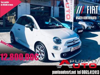 Fiat 500 1.0 Hybrid Sport Bianco usata Isernia