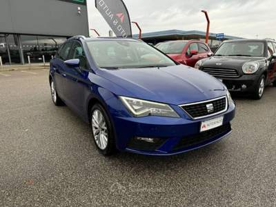 Seat Leon 2.0 tdi Business 150cv dsg 7m my20 Blu/Azzurro usata Tavagnacco