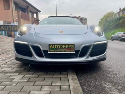 Porsche 911 3.0 Carrera 4 GTS Coupé PDK,UFF.,UNICOP.,30.500 KM Argento usata Ponte San Pietro