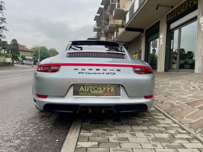 Porsche 911 3.0 Carrera 4 GTS Coupé PDK,UFF.,UNICOP.,30.500 KM Argento usata Ponte San Pietro