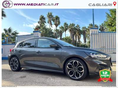 Ford Focus Focus 1.0 EcoBoost 125CV 5p. ST Line Grigio usata Cagliari