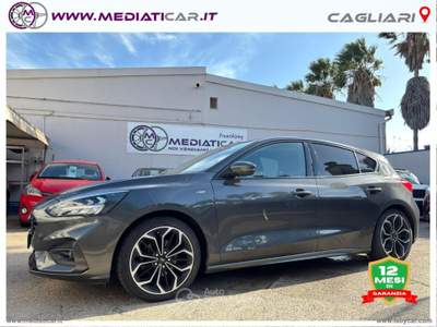 Ford Focus Focus 1.0 EcoBoost 125CV 5p. ST Line Grigio usata Cagliari