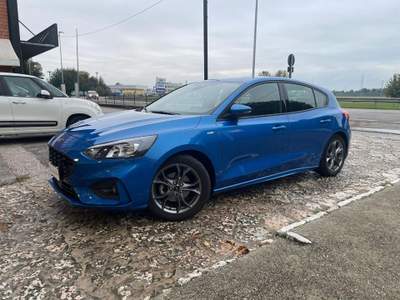 Ford Focus 1.0 EcoBoost Hybrid 125 CV 5p. ST-Line Blu/Azzurro usata Marmirolo