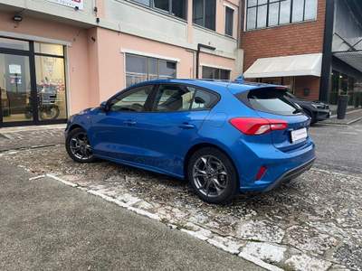 Ford Focus 1.0 EcoBoost Hybrid 125 CV 5p. ST-Line Blu/Azzurro usata Marmirolo