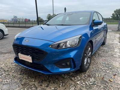 Ford Focus 1.0 EcoBoost Hybrid 125 CV 5p. ST-Line Blu/Azzurro usata Marmirolo