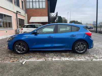 Ford Focus 1.0 EcoBoost Hybrid 125 CV 5p. ST-Line Blu/Azzurro usata Marmirolo