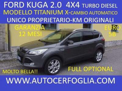 Ford Kuga 2.0 tdci Titanium X 4wd 163cv powershift Grigio usata Samolaco