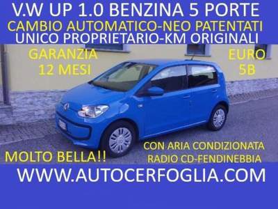 Volkswagen up! 5p 1.0 Move 60cv -CAMBIO AUTOMATICO ! Blu/Azzurro usata Samolaco