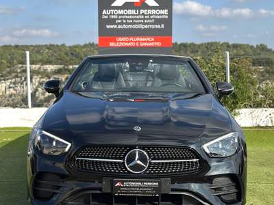 Mercedes-Benz Classe E d Auto Cabrio Premium Plus (Pelle/Navi/Retro/LED) Nero usata Castellaneta