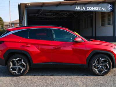 Hyundai Tucson 1.6 HEV 4WD auto Exellence Rosso usata Pianezza