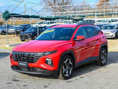 Hyundai Tucson 1.6 HEV 4WD auto Exellence Rosso usata Pianezza