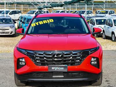 Hyundai Tucson 1.6 HEV 4WD auto Exellence Rosso usata Pianezza
