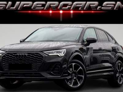 Audi Q3 SPORTBACK 35 TFSI S TRONIC S LINE BLACK PACK 19 Nero usata Rimini