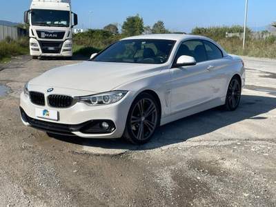 BMW Serie 4 420d d Cabrio Msport prezzo"proMMo" Bianco usata Carrara