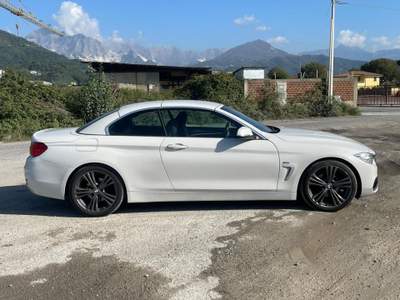 BMW Serie 4 420d d Cabrio Msport prezzo"proMMo" Bianco usata Carrara