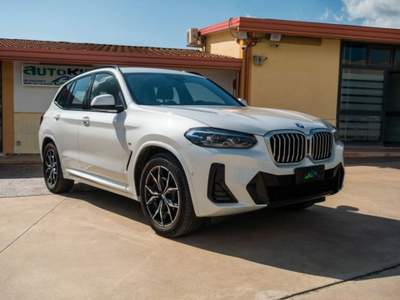 BMW X3 Xdrive20d mhev 48V Msport auto Bianco usata Ispica