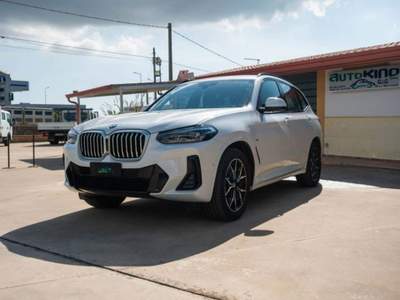 BMW X3 Xdrive20d mhev 48V Msport auto Bianco usata Ispica