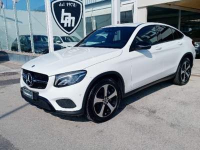 Mercedes-Benz GLC d 4Matic Coupé Exclusive I.M Bianco usata Augusta