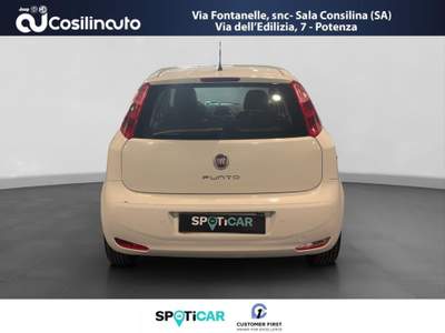 Fiat Punto 1.4 77 CV 5 porte Easypower Lounge GPL Bianco usata Sala Consilina