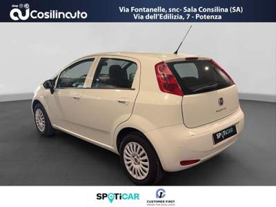 Fiat Punto 1.4 77 CV 5 porte Easypower Lounge GPL Bianco usata Sala Consilina