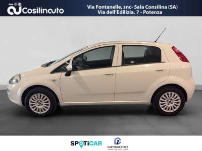 Fiat Punto 1.4 77 CV 5 porte Easypower Lounge GPL Bianco usata Sala Consilina