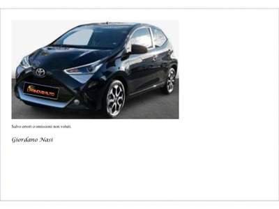 Toyota Aygo 1.0 VVT-i 72 CV 5 porte Businnes Edition Nero usata Castelnuovo Rangone