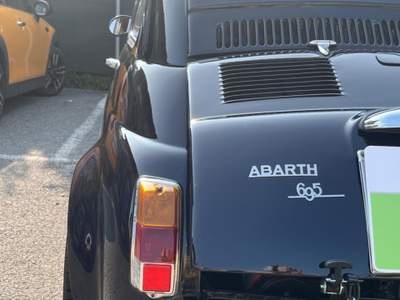 Abarth 500 FIAT 500F REPLICA Blu/Azzurro usata RODENGO SAIANO