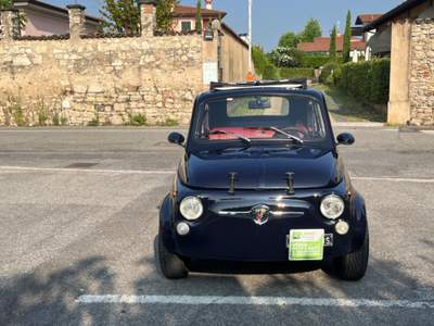 Abarth 500 FIAT 500F REPLICA Blu/Azzurro usata RODENGO SAIANO