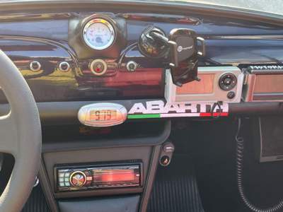Abarth 500 FIAT 500F REPLICA Blu/Azzurro usata RODENGO SAIANO