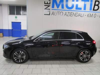 Mercedes-Benz Classe A d Automatic Progressive Advanced  Navi Led Nero usata Piacenza