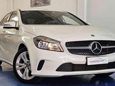 Mercedes-Benz Classe A d SPORT NAVI-PELLE-PDC-OKneopatentati Bianco usata VIZZOLO PREDABISSI