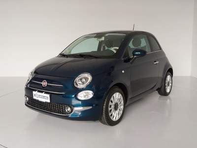 Fiat 500 1.0 Hybrid TETTO CLIMA AUTOM Blu/Azzurro usata Occhiobello