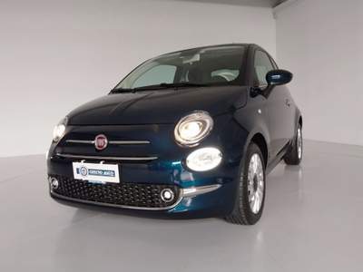 Fiat 500 1.0 Hybrid TETTO CLIMA AUTOM Blu/Azzurro usata Occhiobello