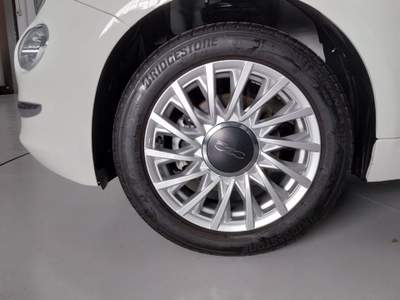 Fiat 500 1.0 Hybrid TETTO CLIMA AUTOM Bianco usata Occhiobello