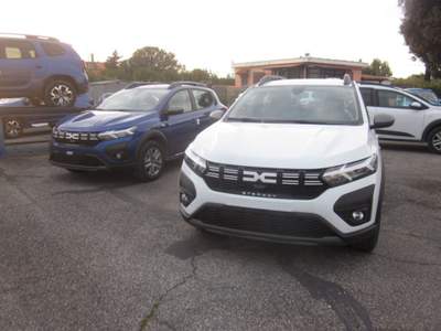 Dacia Sandero 1.2 ECO-G 120 STEPWAY EXPRESSION Bianco usata ROMA