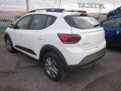 Dacia Sandero 1.2 ECO-G 120 STEPWAY EXPRESSION Bianco usata ROMA