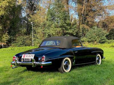 Mercedes-Benz SL 190SL - Targa originale ROMA - Asi Oro Nero usata Reggio nell'Emilia